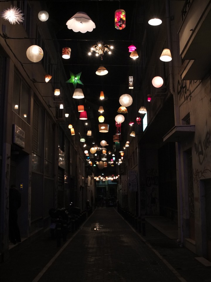 design boom athens alleyway