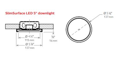 Lightolier Slim Surface 2