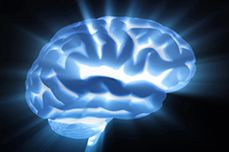 glowing brain