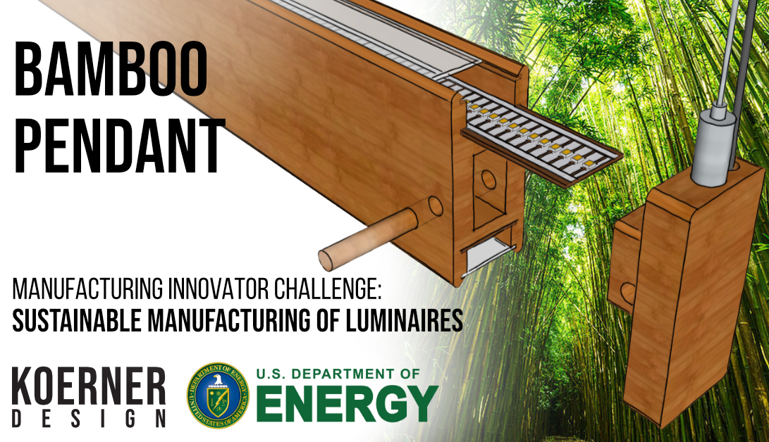 Koerner Design Wins Us Doe Sustainable Luminaire Design Competition Photo Inspiration